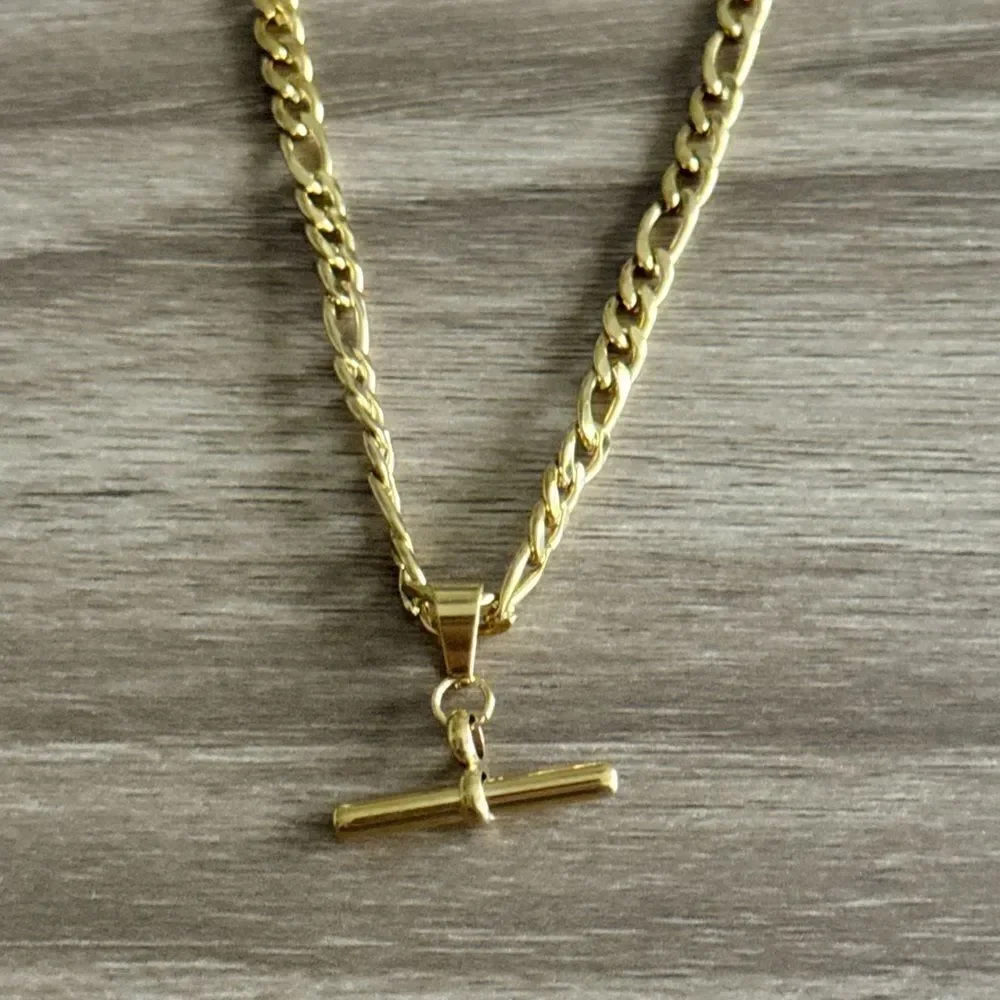 Gold Chain Necklace Q623